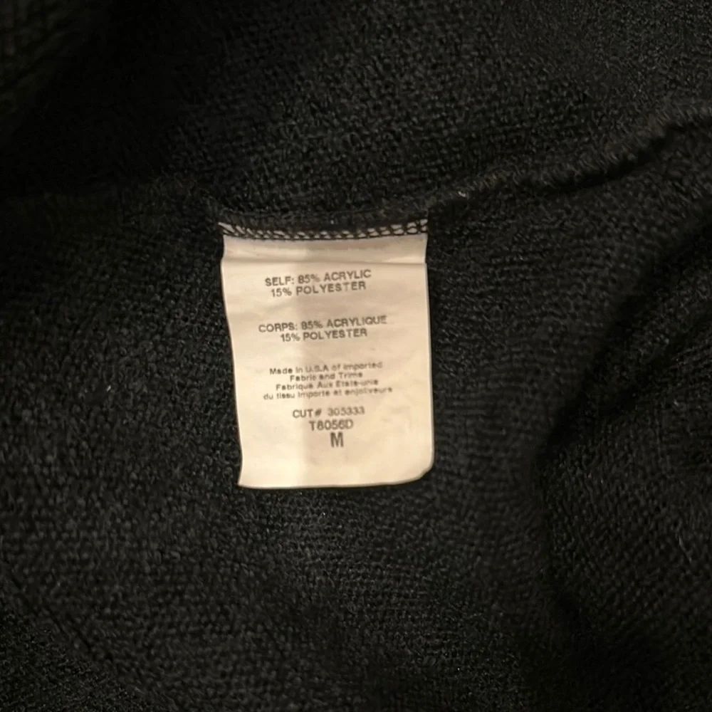 Elegant Black Women's Sweater - Picture 3 of 3